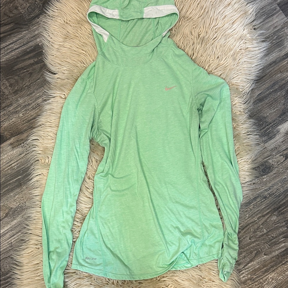Nike Women's Mint Green Hoodie
